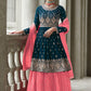 Readymade Lehenga Choli Georgette Blue Embroidered Lehenga Choli