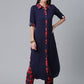 Casual Kurti Rayon Blue Print Kurtis