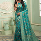 Trendy Saree Silk Blue Weaving Saree