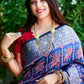 Classic Patola Silk Blue Weaving Saree