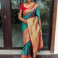 Classic Silk Blue Weaving Saree