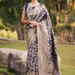 Classic Jacquard Silk Blue Zari Saree