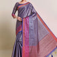 Classic Art Silk Uppada Silk Blue Zari Saree