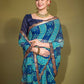 Trendy Saree Georgette Blue Patch Border Saree