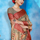 Trendy Saree Tussar Silk Multi Colour Patch Border Saree