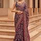 Trendy Saree Brasso Blue Diamond Saree