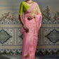 Trendy Saree Brasso Pink Fancy Work Saree