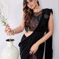 Classic Imported Black Broches Saree