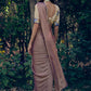 Classic Art Silk Brown Woven Saree