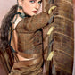 Classic Cotton Brown Print Saree