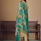 Salwar Suit Muslin Brown Embroidered Salwar Kameez