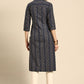 Casual Kurti Cotton Blue Print Kurtis