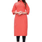 Casual Kurti Rayon Red Print Kurtis