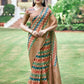 Casual Linen Multi Colour Digital Print Saree