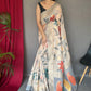 Contemporary Chanderi Multi Colour Digital Print Saree