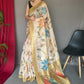 Contemporary Chanderi Multi Colour Digital Print Saree