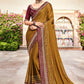 Classic Chiffon Brown Swarovski Saree