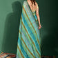 Contemporary Chiffon Multi Colour Embroidered Saree