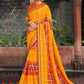 Trendy Saree Chiffon Mustard Fancy Work Saree