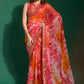 Trendy Saree Chiffon Pink Patch Border Saree