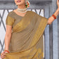 Contemporary Chiffon Viscose Grey Weaving Saree