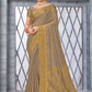 Contemporary Chiffon Viscose Grey Weaving Saree