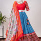 A Line Lehenga Chinon Multi Colour Embroidered Lehenga Choli