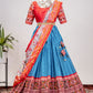 A Line Lehenga Chinon Multi Colour Embroidered Lehenga Choli