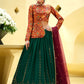 Readymade Lehenga Choli Chinon Silk Multi Colour Embroidered Lehenga Choli