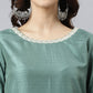 Salwar Suit Chinon Net Sea Green Sequins Salwar Kameez