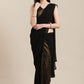 Classic Georgette Multi Colour Plain Saree