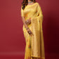 Classic Silk Yellow Woven Saree