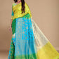 Classic Georgette Multi Colour Weaving Saree