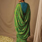 Classic Brasso Green Woven Saree