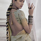 Classic Silk Grey Digital Print Saree