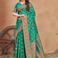 Classic Banarasi Silk Green Weaving Saree