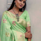 Classic Silk Green Weaving Saree