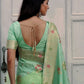 Classic Silk Green Weaving Saree