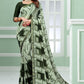 Classic Faux Georgette Multi Colour Patch Border Saree