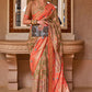 Contemporary Patola Silk Multi Colour Patch Border Saree