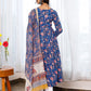 Pant Style Suit Cotton Blue Digital Print Salwar Kameez