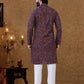 Kurta Pyjama Cotton Multi Colour Digital Print Mens