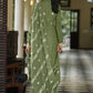 Salwar Suit Cotton Green Embroidered Salwar Kameez