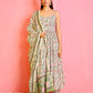 Pant Style Suit Cotton Off White Print Salwar Kameez