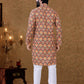 Kurta Pyjama Cotton Multi Colour Digital Print Mens