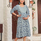 Party Wear Kurti Cotton Blue Print Kurtis