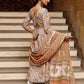 Pant Style Suit Cotton Peach Lace Salwar Kameez