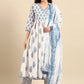 Anarkali Suit Cotton Multi Colour Print Salwar Kameez