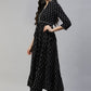 Salwar Suit Cotton Black Print Salwar Kameez