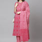 Trendy Suit Cotton Pink Print Salwar Kameez